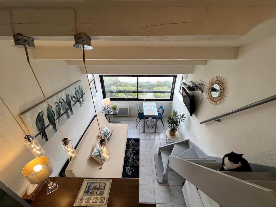 Studio Agrandi Mezzanine 824 - Village Naturiste Leucate Luaran gambar